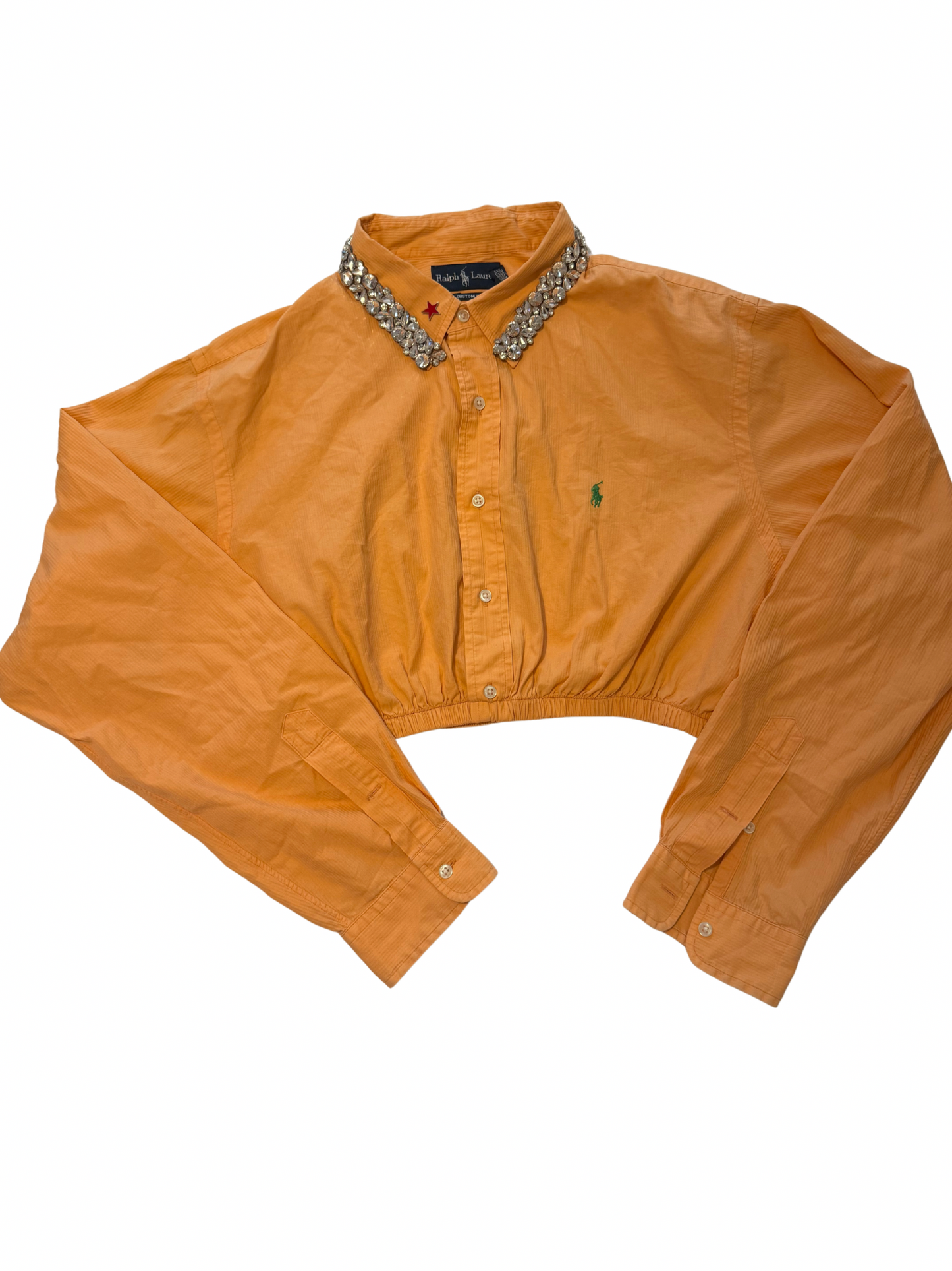1/1 reworked cropped shirt