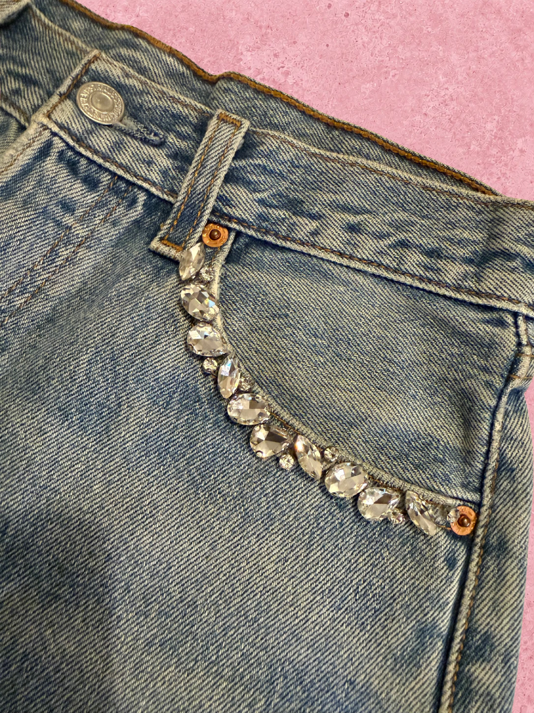 Denim shorts W28 001
