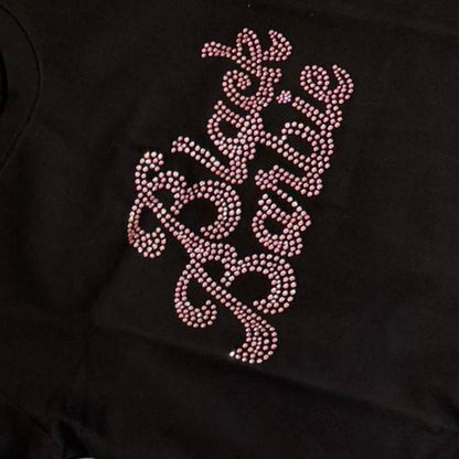Black Barbie Full length Tee