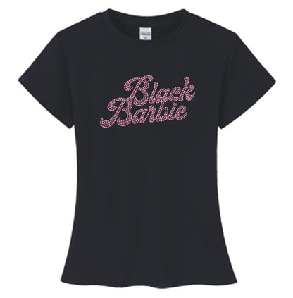 Black Barbie Full length Tee