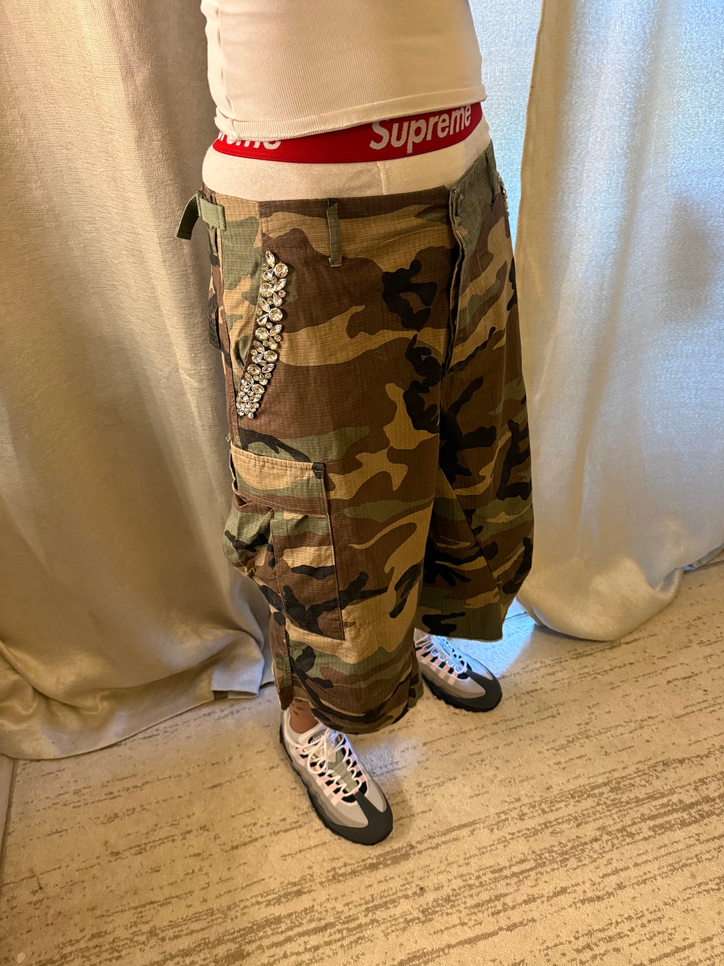 Camo jorts