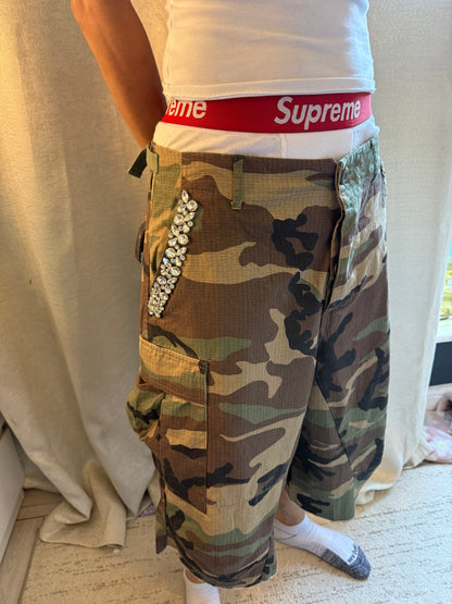 Camo jorts