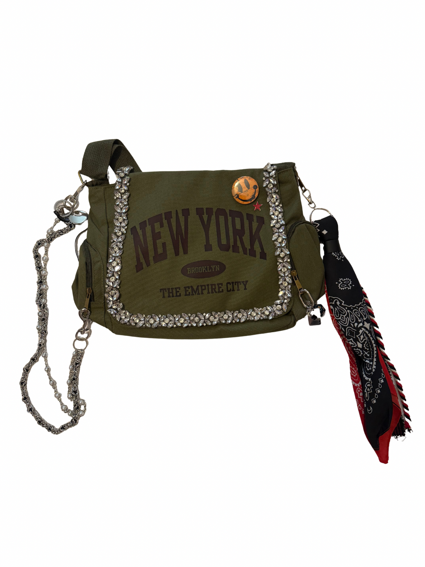 New York messenger bag extra junky