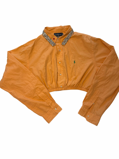 1/1 reworked cropped shirt