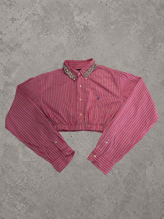 Cropped Ralph Lauren shirt