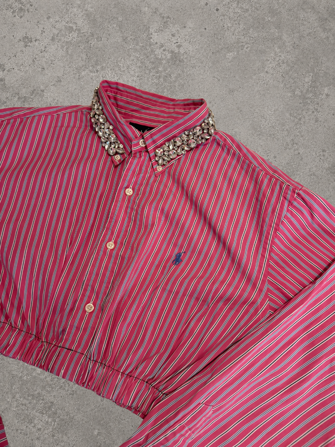 Cropped Ralph Lauren shirt