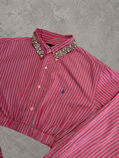 Cropped Ralph Lauren shirt