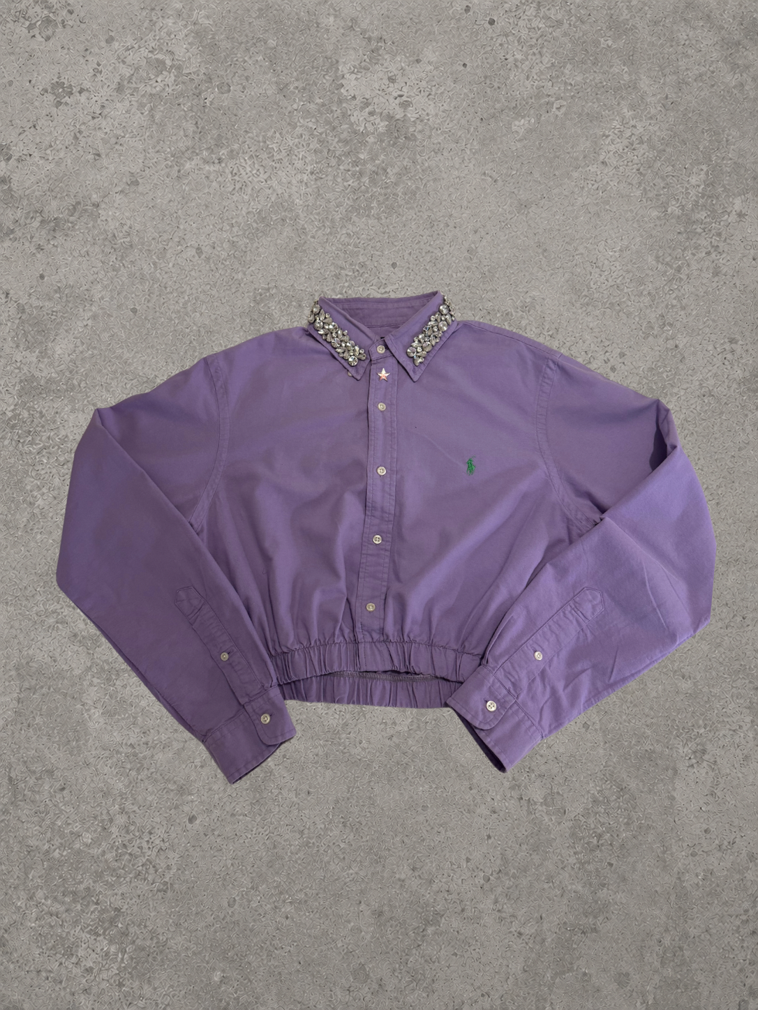 Cropped Ralph Lauren shirt