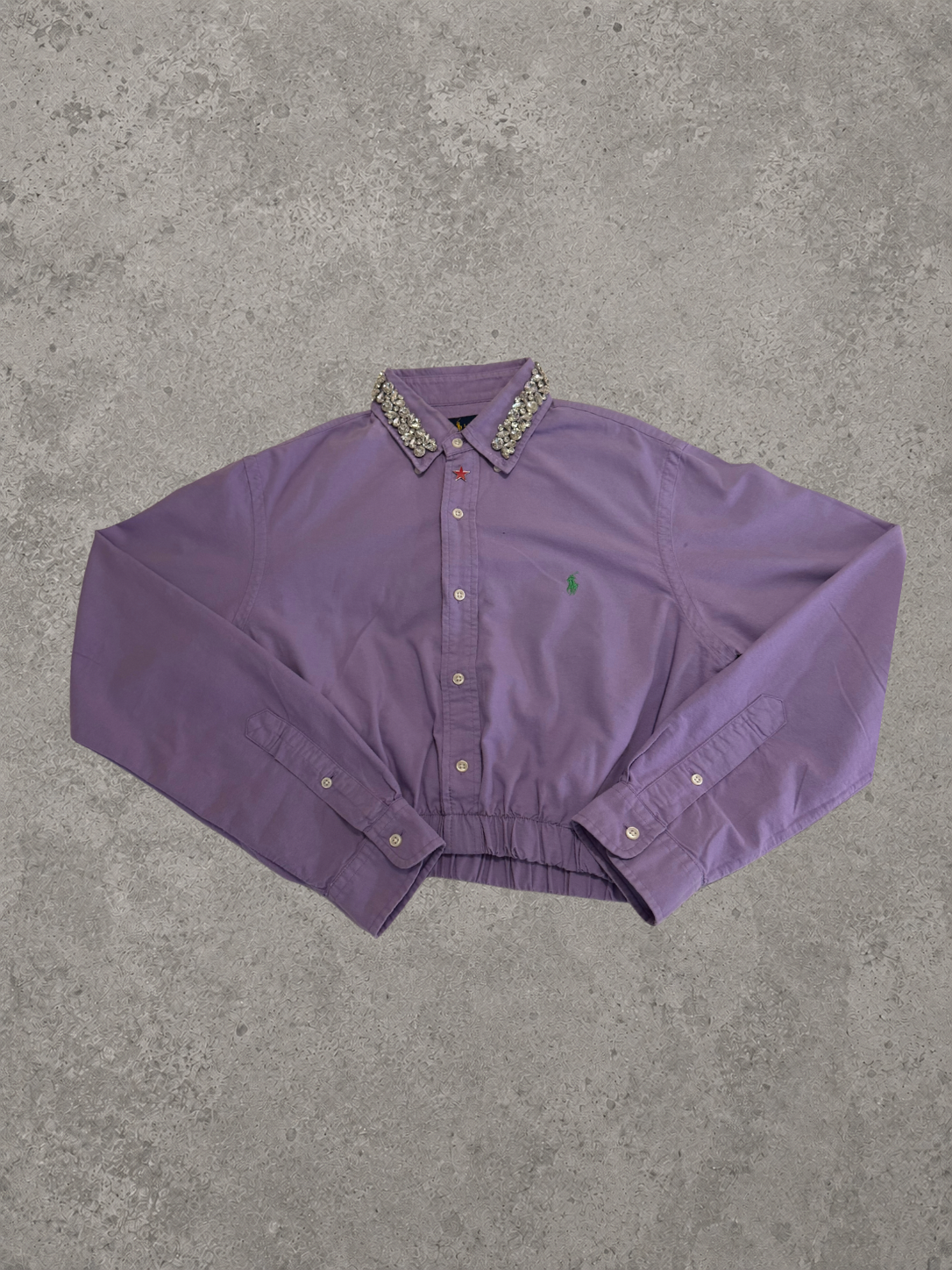 Cropped Ralph Lauren shirt