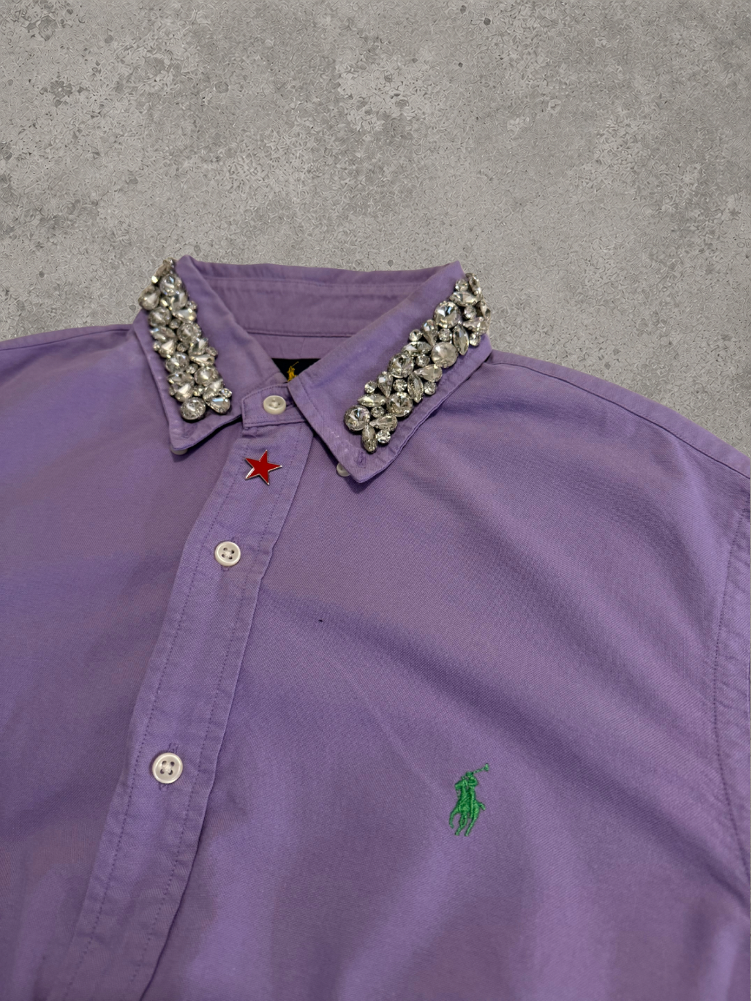 Cropped Ralph Lauren shirt