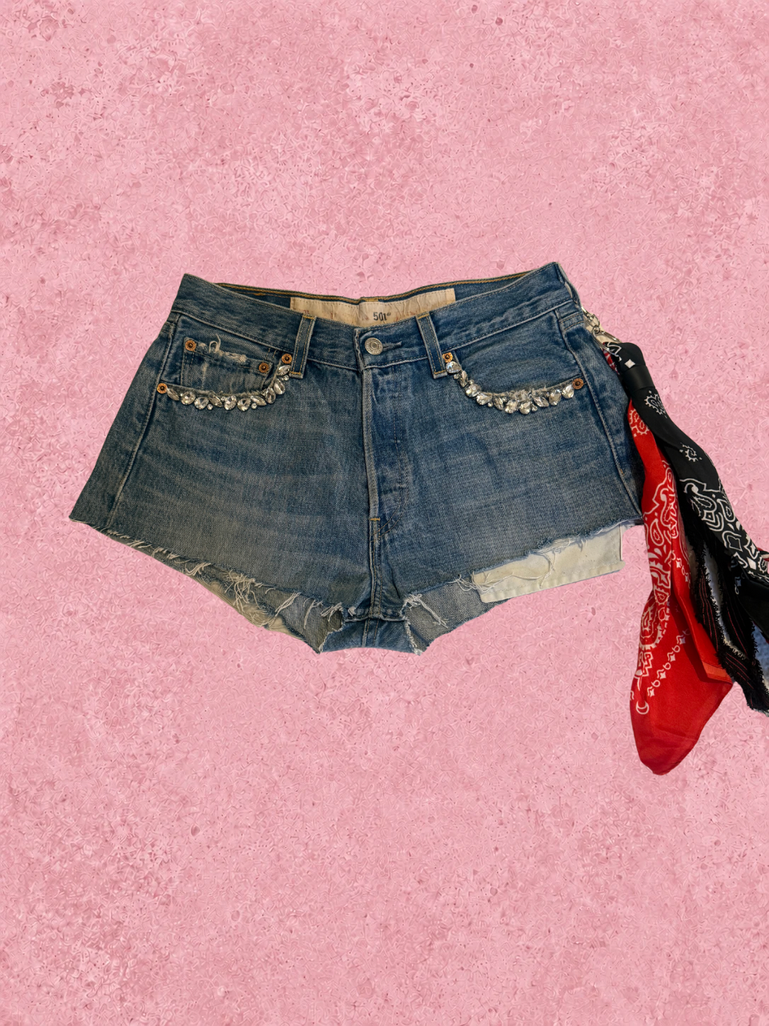Denim shorts W29 002
