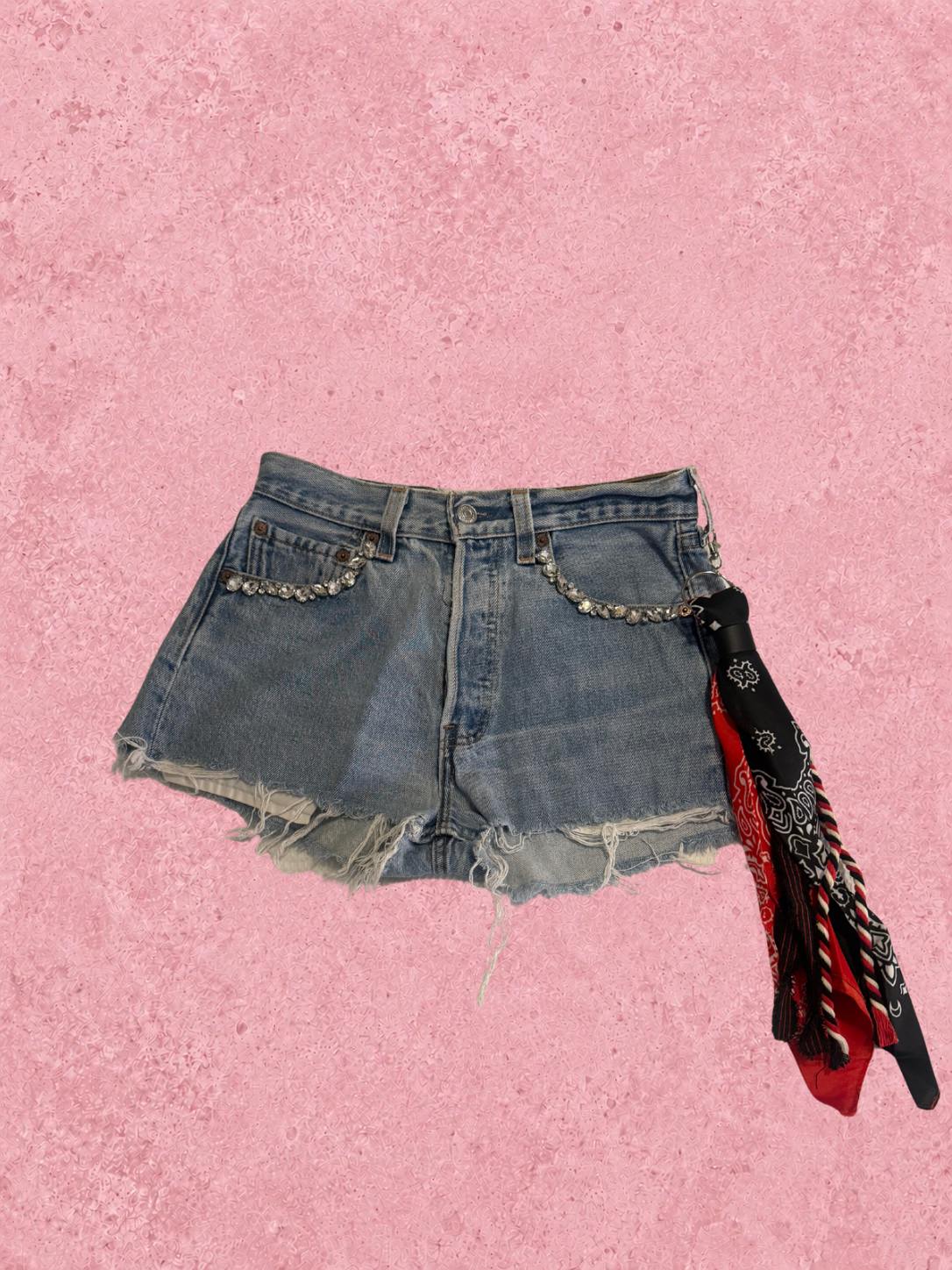 Denim shorts W28 003