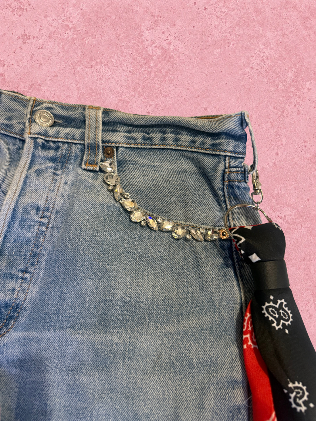 Denim shorts W28 003