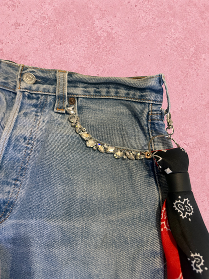 Denim shorts W28 003