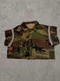 Cropped camo shirt