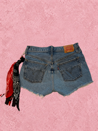 Denim shorts W27 004