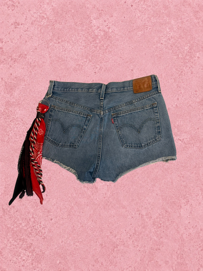 Denim shorts W31 005