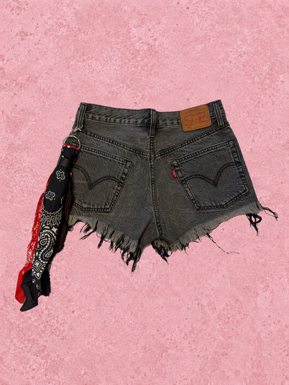 Denim shorts W27 007
