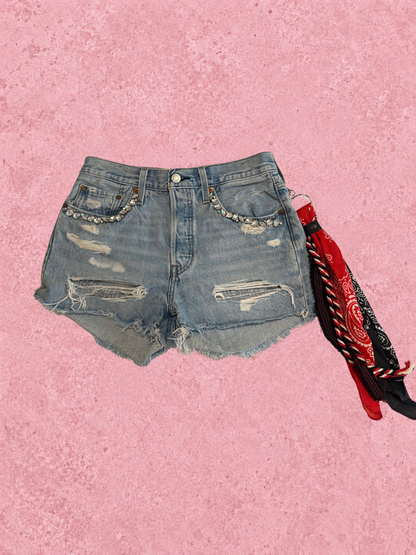 Denim Shorts W28 015