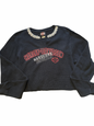 Cropped waffle long sleeve